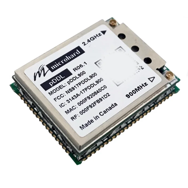 Микро-жесткий pDDL900-OEM 900 мГц/2 4 ГГц цифровой канал передачи данных