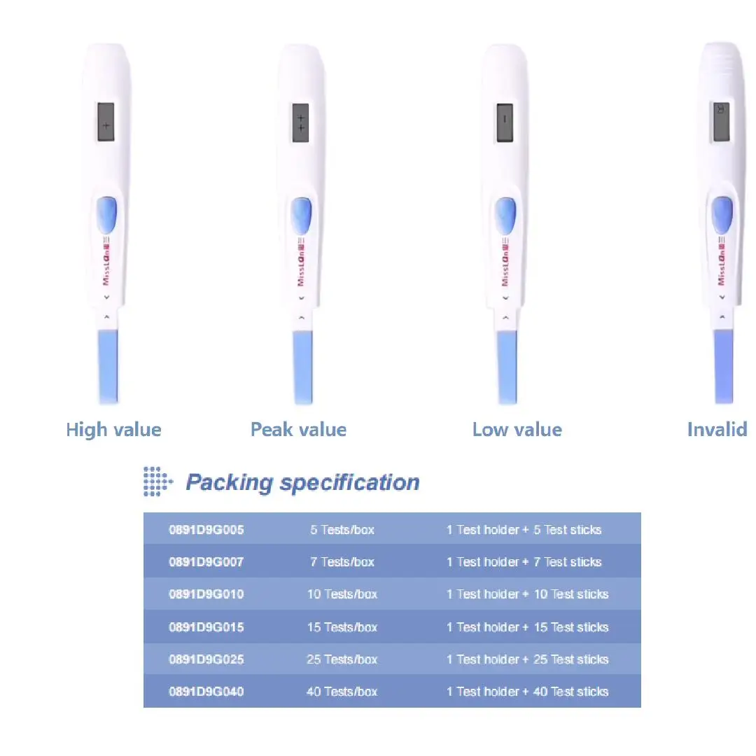 High quality digital pregnancy test strip for ovulation test cassette