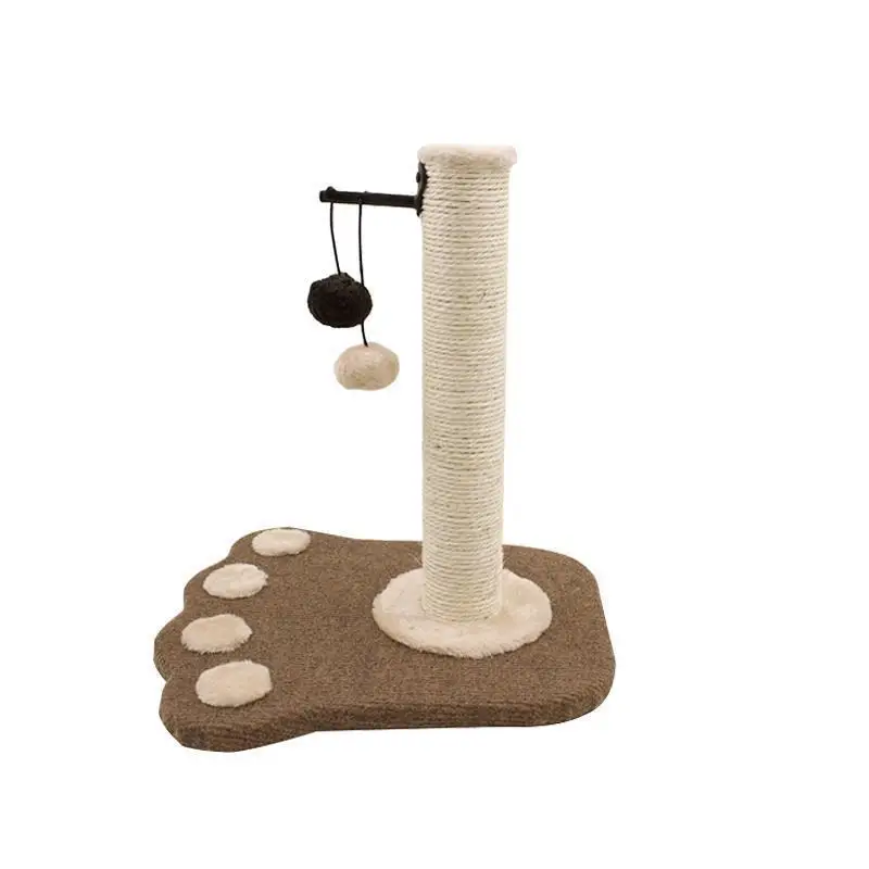 Hot Sale Sisal Rope Material Cat Litter Treescratcher Nest Cat Funny Toy Scratching Ball