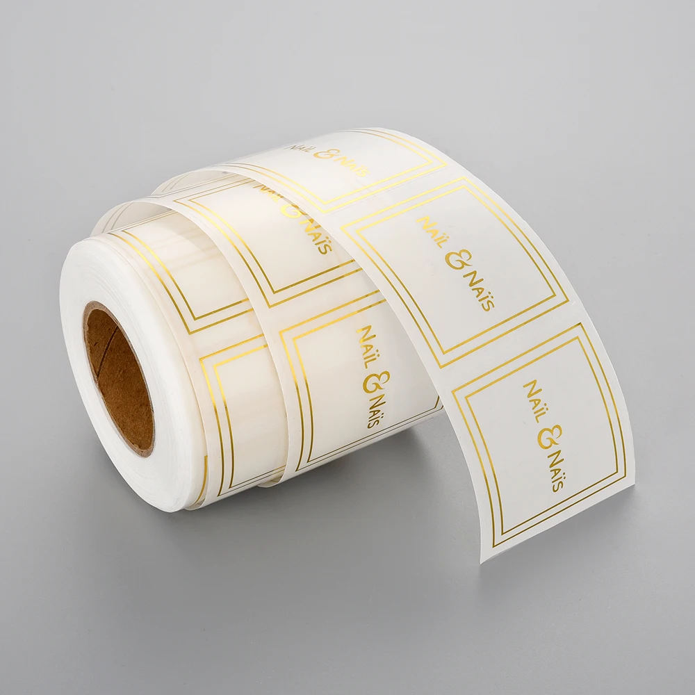 custom perfume logo printing waterproof adhesive sticker foil perfume bottle labels vinyl stickers