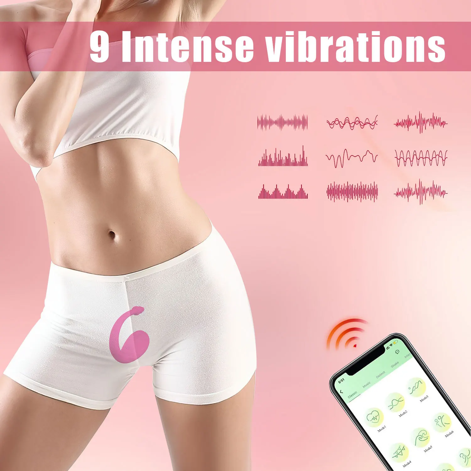 APP Remote Control Wearable10 vibration mode Dildo Vibrators for Women G-spot Clitoris Invisible Panties Adult Sex Toys 18+%