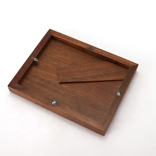 Solid wood retro photo frame table can be customized wall decoration photo frame