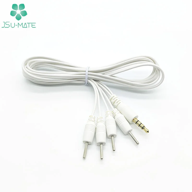 Customized Electrode Therapy Tens EMG Silver Plating Wire Medical Tens Cable Medical Assembly Cable