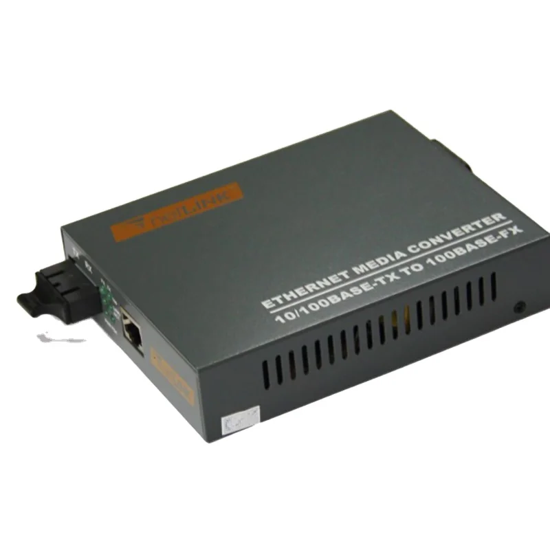 China Factory Single Mode Ethernet Fiber Media Converter Switch Gigabit Wire Transceiver
