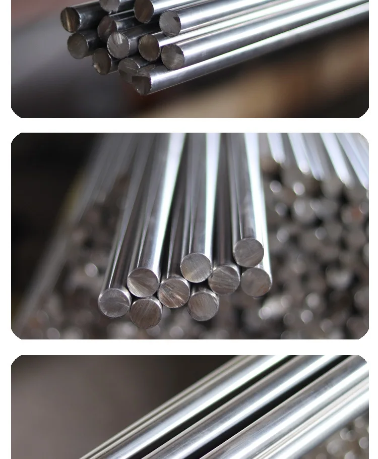 1215 1020 1045 Cold Drawn Round Bar 301 304&304l 316&316l 430 Stainless Steel Round Bar