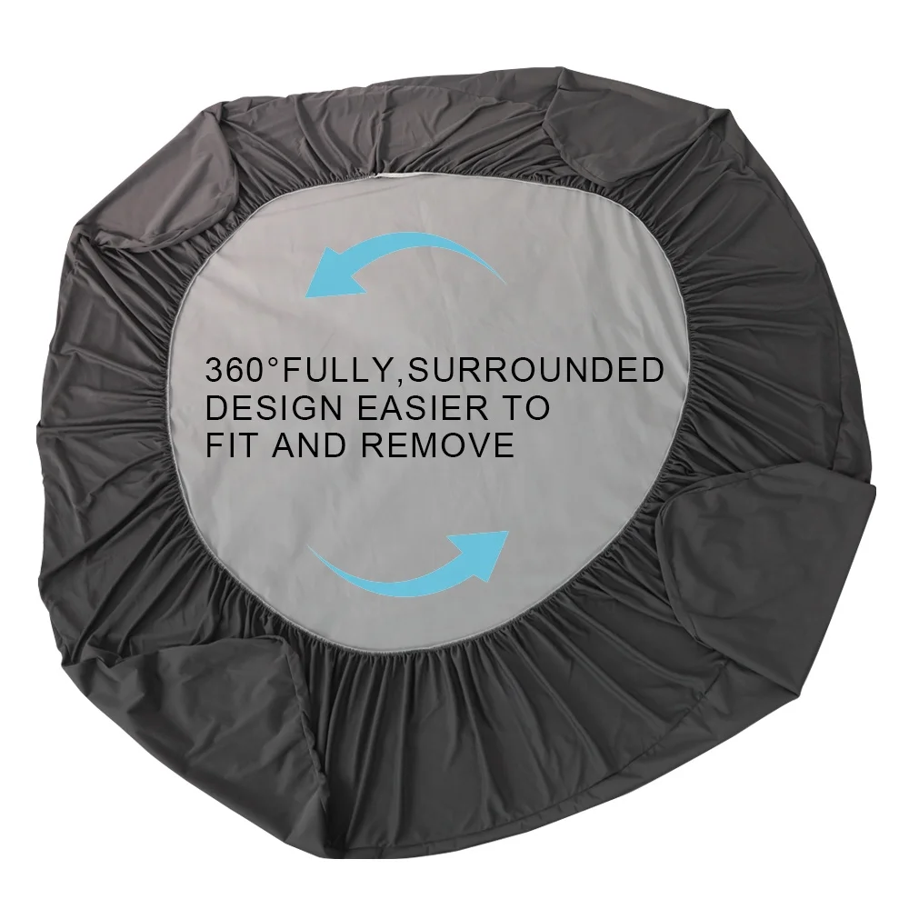 Washed Cotton Solid Color Fitted Bed Cover Quilted mattress protective cover thicken Anti-skid fitted bed cover for bedroom home