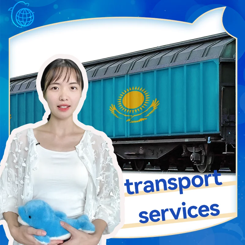 China cheapest International railway shipping agent train container freight forwarder ship to Kazakhstan by train