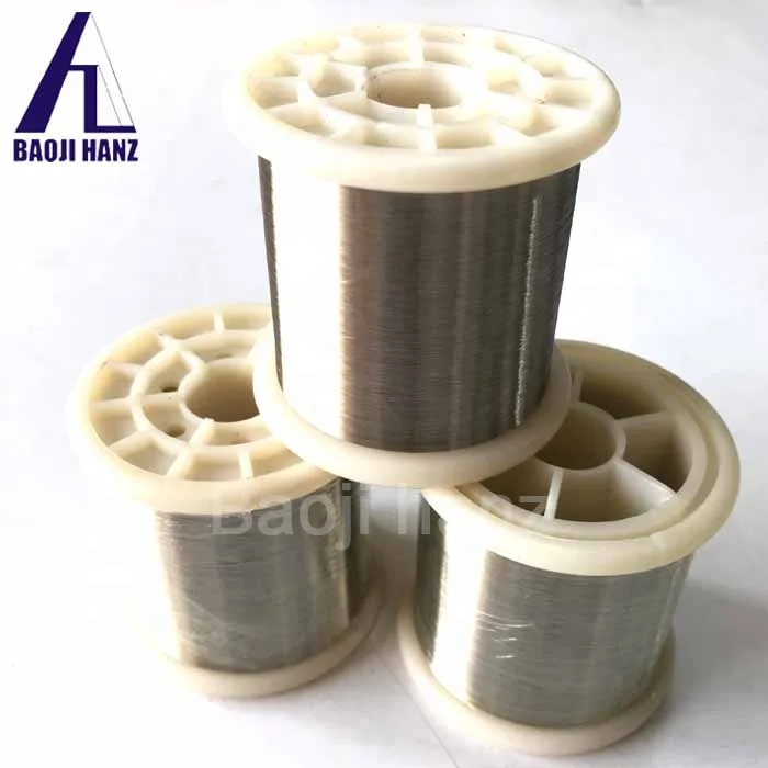 High temperature pure 99.98% 0.03mm ultra thin metal nickel wire np1 0.025mm