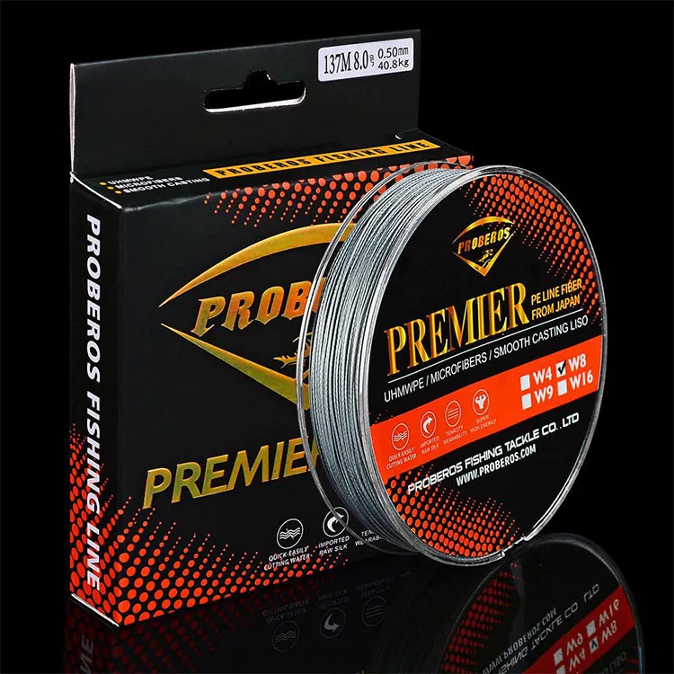 KEWOTE 137M Fishing Line 0.14-0.55mm 8 Strands 10-100lb Strong Netherlands PE Fiber Multifilament Braided Fishing Line
