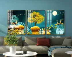 Индивидуальные HD УФ печать акриловая настенная художественная алюминиевая рамка картина из смолы