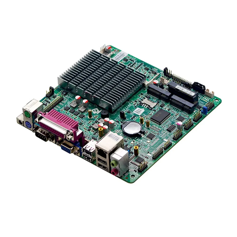 
Partaker ITX-M51_D912E J1900 Dual EDP Mini ITX Motherboard DC 12V With LPT Mini PCIE 