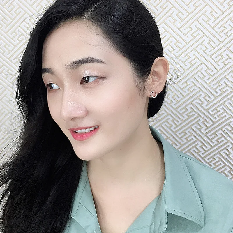 БПФ 18k золото новый дизайн со стразами gemnel изысканные серьги-гвоздики с кристаллами Swarovski крючки для сережек