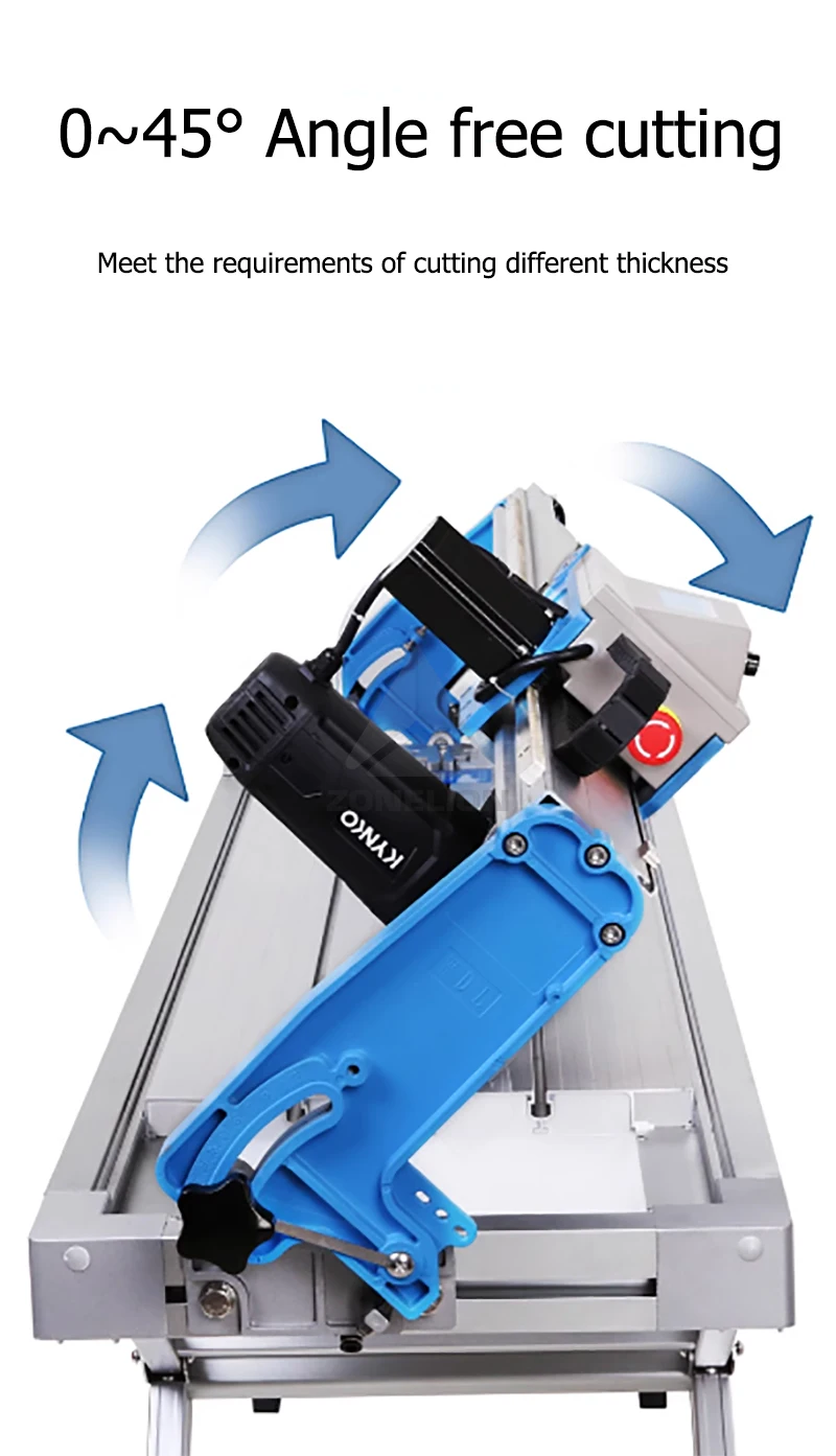 Oblique Cutting 45 Degree Automatic Cutting Machine QX-ZD-1200 Marble Tile Cutting Machine