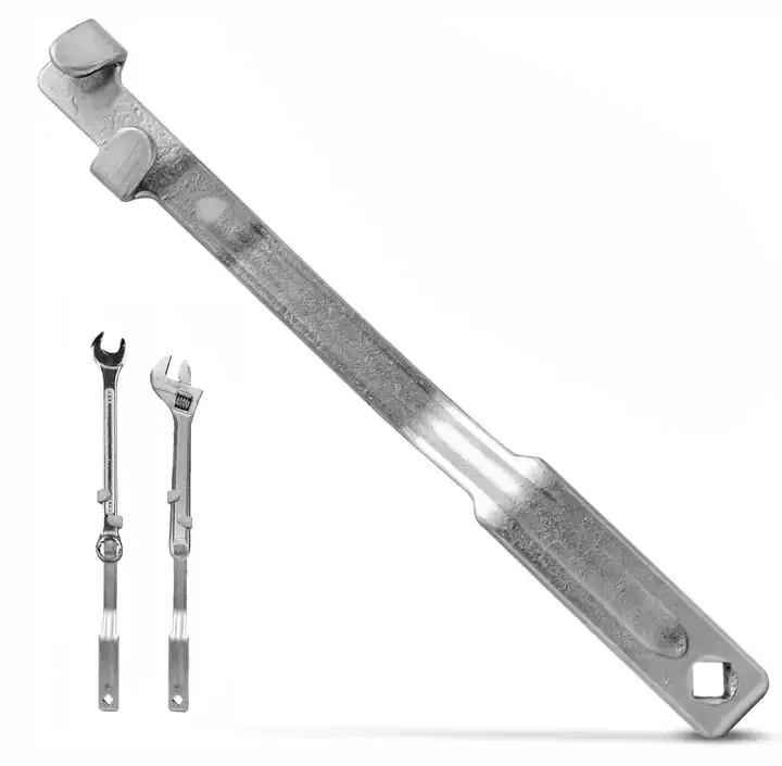 34CM Universal Wrench Extender Tool Bar Extra Long Torque Adapter Wrench Extension For Hard to Reach Areas Ideal for Mechanics