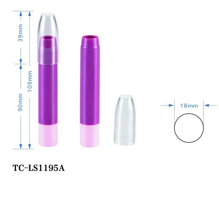 Wholesale Empty Twist Up Cosmetic Lipstick Tube Container Pen Private Label Packaging Tubes