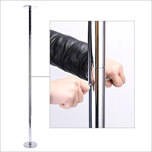 Static Strip Bar Height Adjustable  fitness 2.3-2.75 m 45 mm Pole Dance for 2 Persons No Drilling Home Gym Equipment