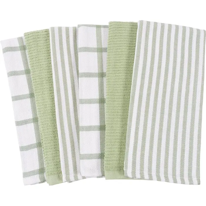 Disposable 100%Cotton cheap price custom printed dobby bleached Low MOQ wholesale linen cola cola kitchen thick dutch tea towel