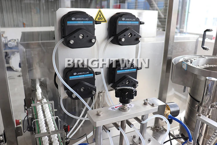 automatic small tube  rotary system  eye dropper filling machine