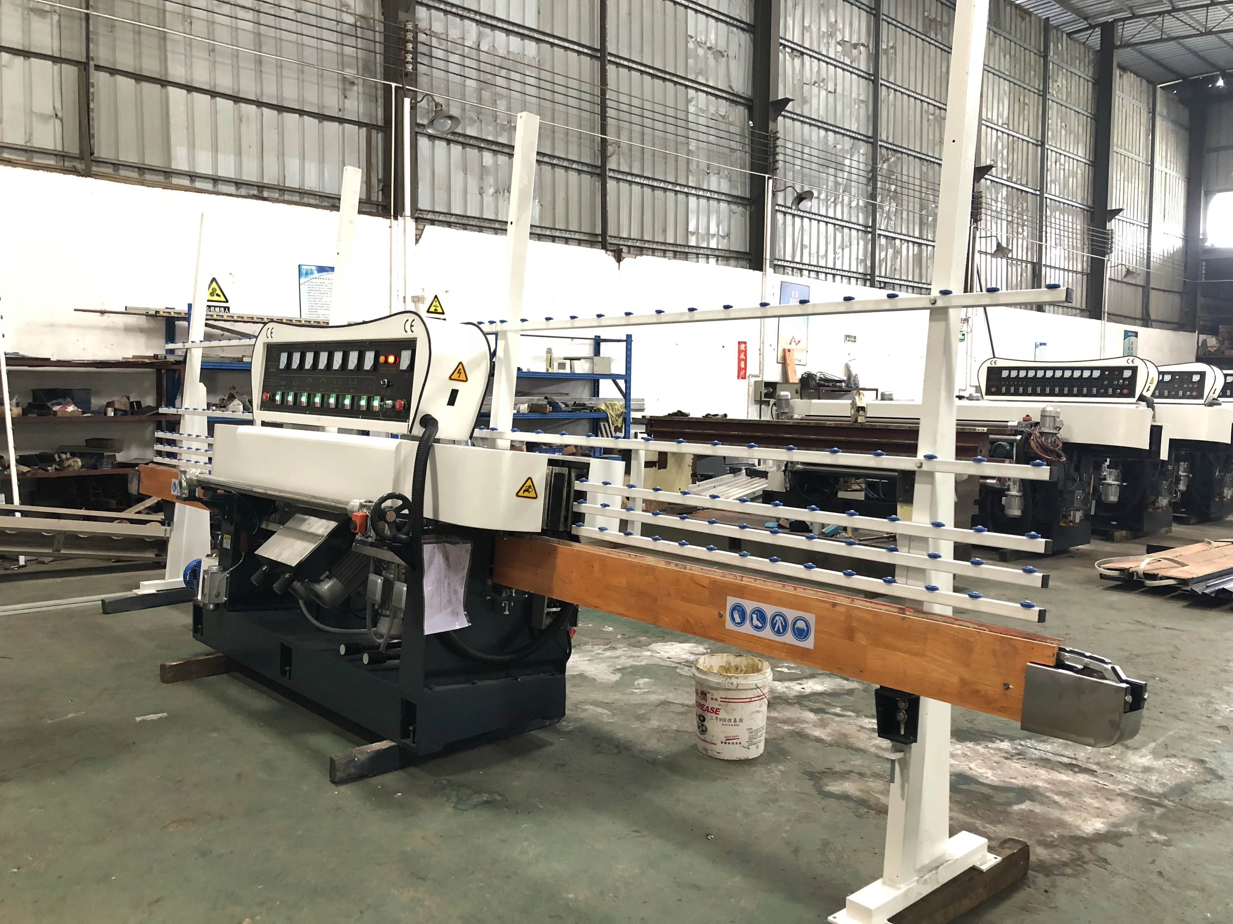 Машина для полировки окантовки стекла с 6 моторами/машина для полировки кромок стекла с прямой линией