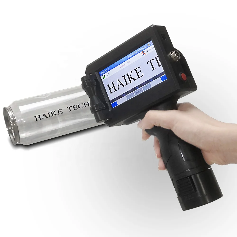 Portable Inkjet Printer for Printing Ceramic PVC Concrete Metal and Cardboard Applications