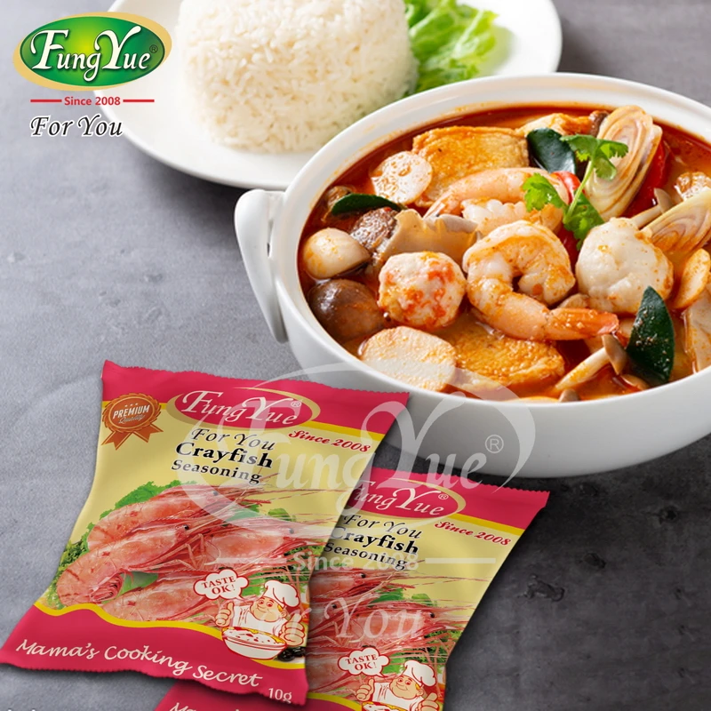 OEM Seafood Powder 10g Taste Sachet Shrimp Health Seasoning Powder