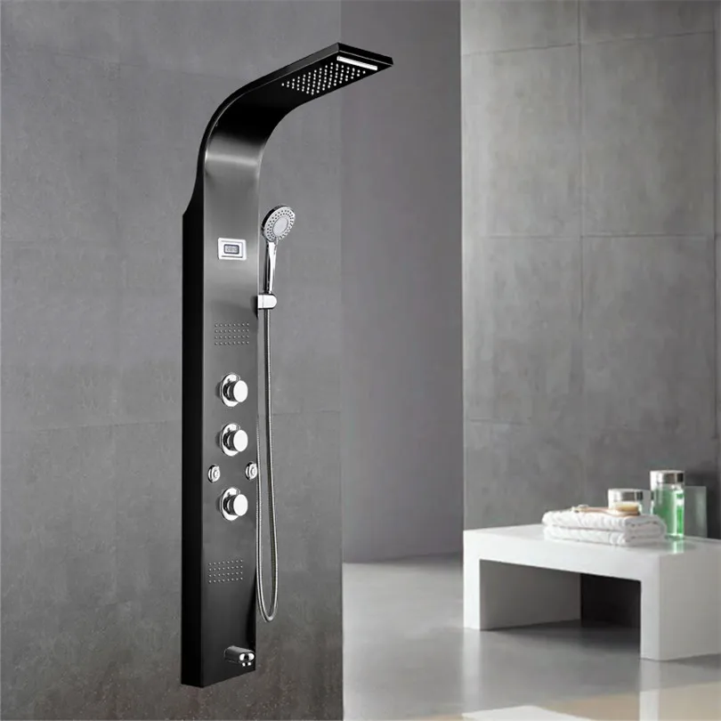 Slap-up pc shower panel enclosure bathroom shower set bathroom fittings
