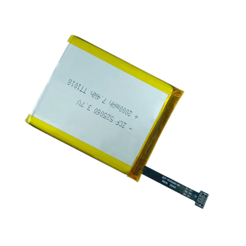 2000mAh 3.7V Rechargeable Polymer Lithium Ion Battery Pack ZCF 525060 for Education Steam Tablet PC
