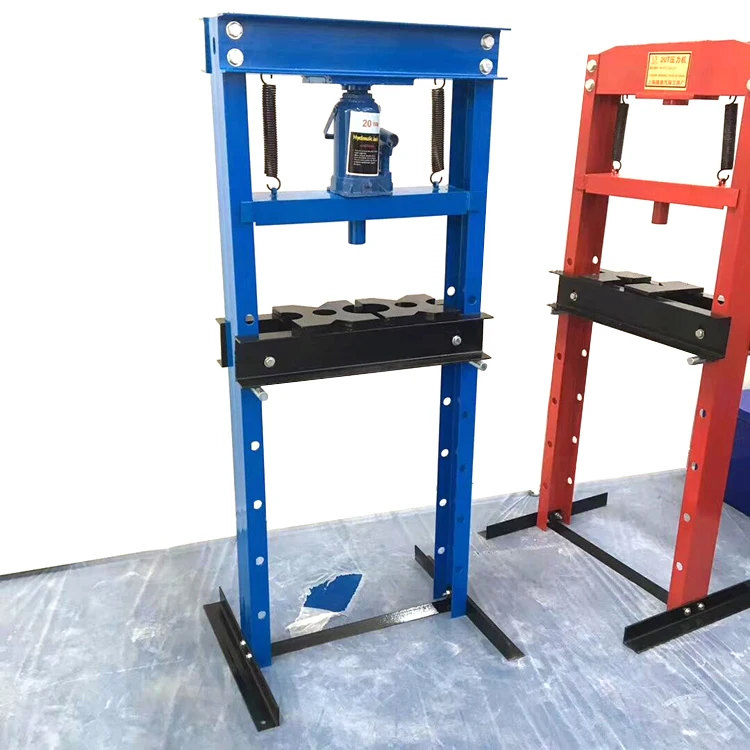 workshop 12 ton  hydraulic shop press machine with double pump