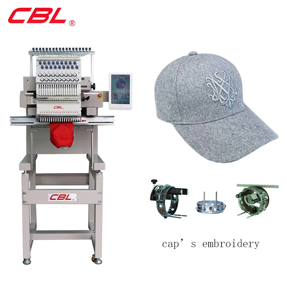 CBL вышивальная машина для шляп с одной головкой футболок цена