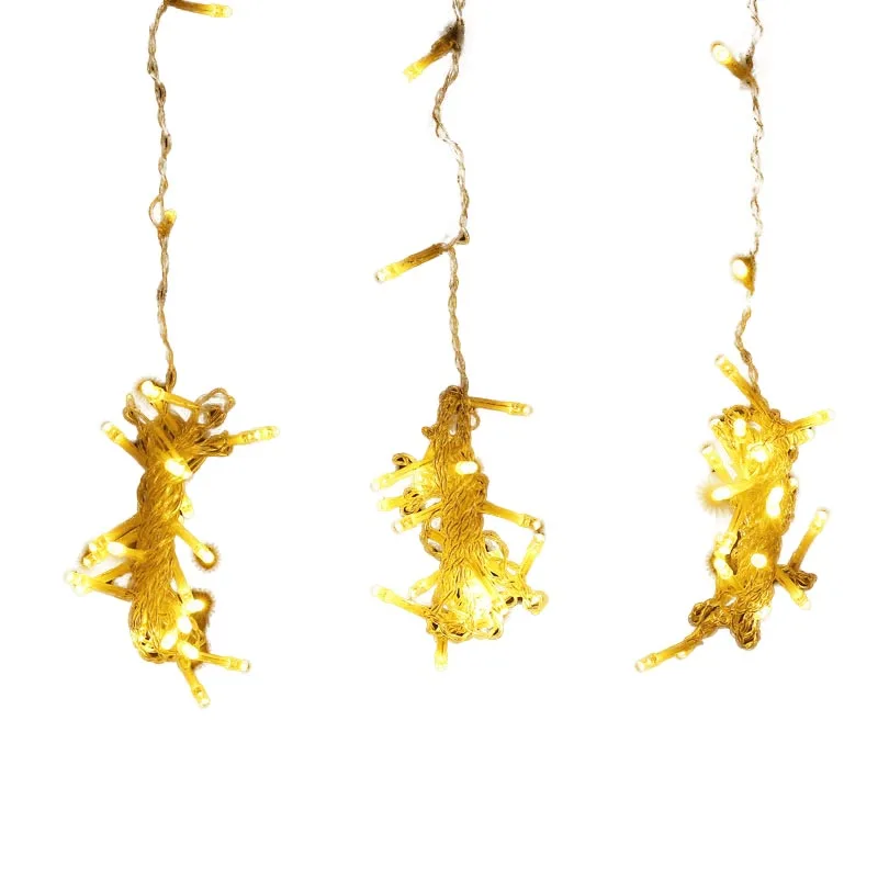 300 светодиодный окна шторы свет шнура для новогодних праздников, свадебной вечеринки, для дома и сада спальня Крытый настенные украшения