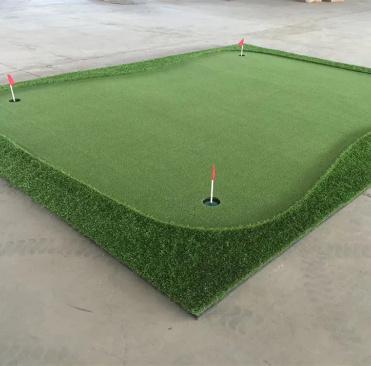 Indoor Artificial Grass Mini Golf Course Golf Training Mat Golf Putting Green Practice Mat