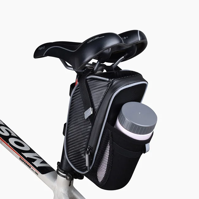 2021 Folding Front Frame Large Capacity Phone Holder Waterproof Mountain Saddle Cycle Cycling Bicycle Accessories Bag For Bike