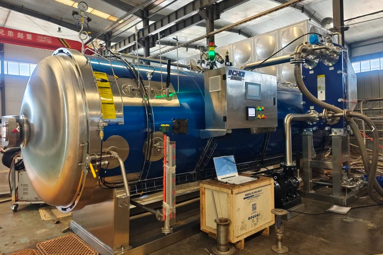 INCHOI Customized Water Spraying Retort For Pouch/Canned Sterilization Equipment