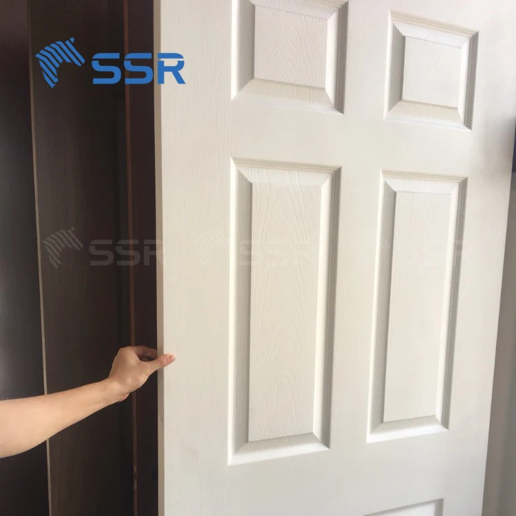 SSR VINA - Wood door - 2 Panel top arch door modern wooden door designs for house toilet bathroom