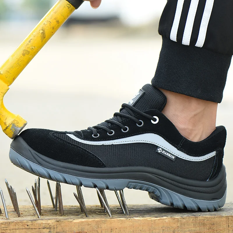 Toe Safty Safety Shoe Shoes with CE S3 S1P Prevent Puncture Industrial Working Footwear Work Shoes Wholesale Custom Logo Steel
