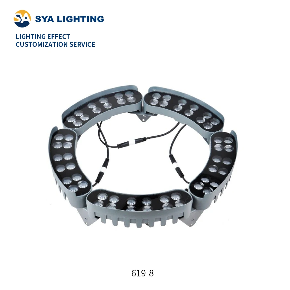 SYA-619-8 New Trend custom-made landscape ring Lighting tree-hugging Courtyard  lamp led garden light