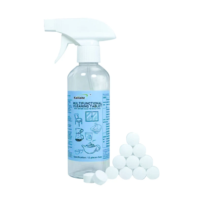 Eco-friendly All Purpose Cleaner Kit Multipurpose Cleaning Effervescent Tablet Multi function Cleaning Tablets