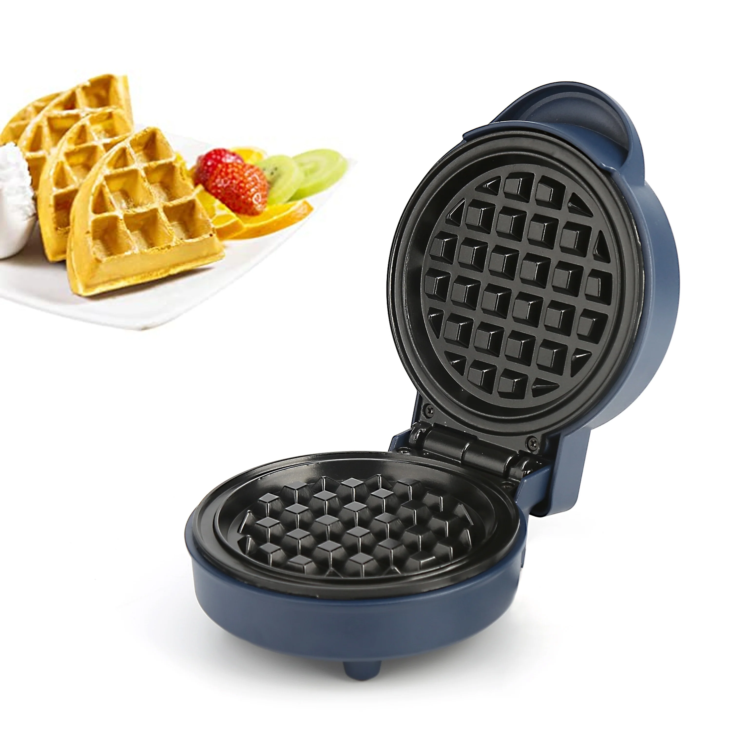 Домашняя мини-антипригарная электрическая вафельница для блинов, вафельница в форме животного, вафельница для яиц