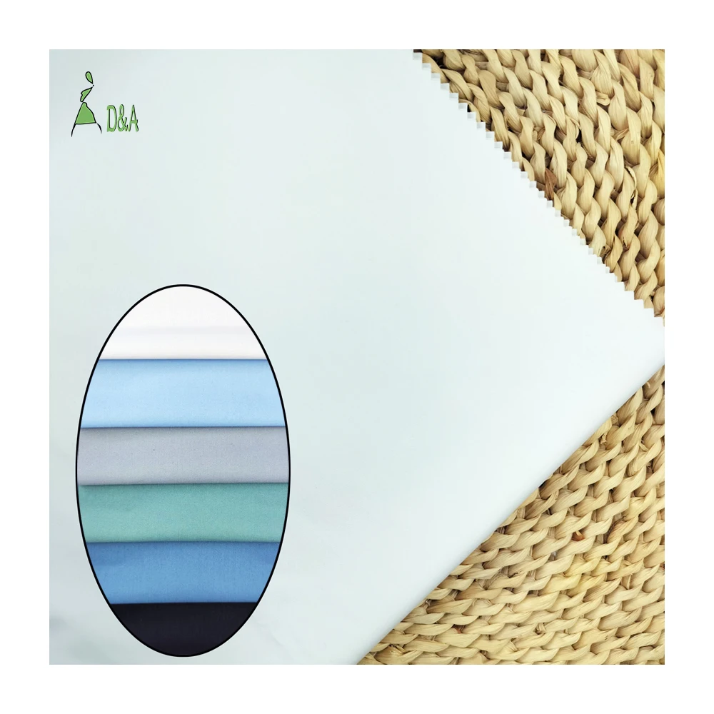 Wholesale Recycled Polyester Fabric Eco-Friendly Water/Oil/Stain-Resistant 70%Polyester 27%Viscose 3%Spandex Fabric For Clothing