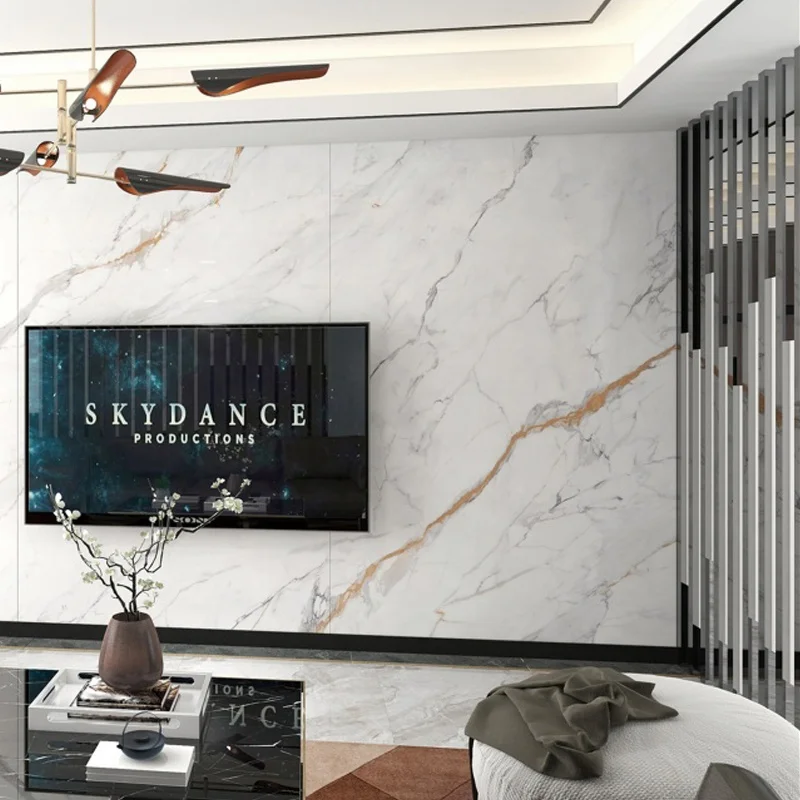 High Quality 1600x3200 9 mm porcelain polished glazed slab tile slabs ceramic floor tiles material designs