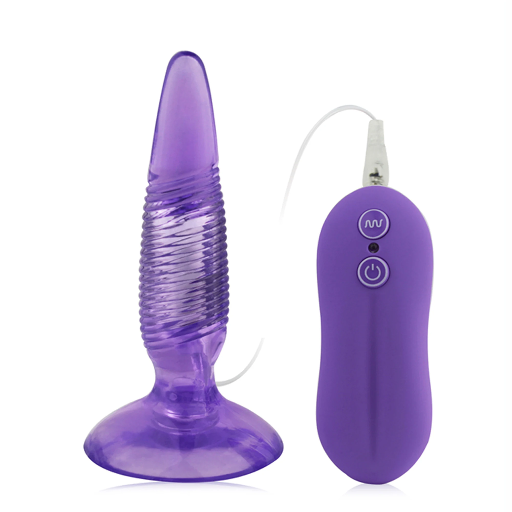 Anal Pleasure Butt Plug - 10 mode Bulbs Probe