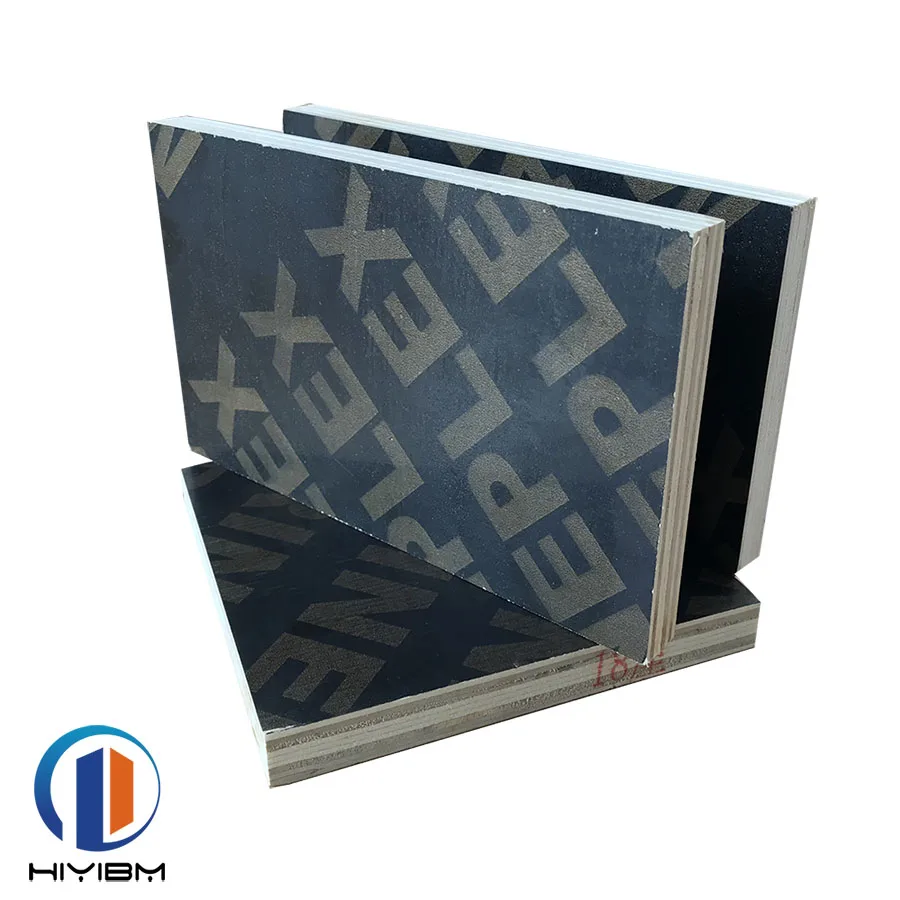 Black Brown Waterproof Shuttering Sheet 21mm Film Faced Red Face Poplar Core Plywood Lumber Construction Use Lvl Beam