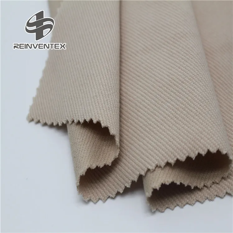 
9489 Keqiao textile double face plain dyed polyester cotton spandex twill fabric for garment 