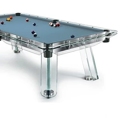 2023 factory hot sale modern fashion style slate 7ft8ft9ft billiard table glass pool table