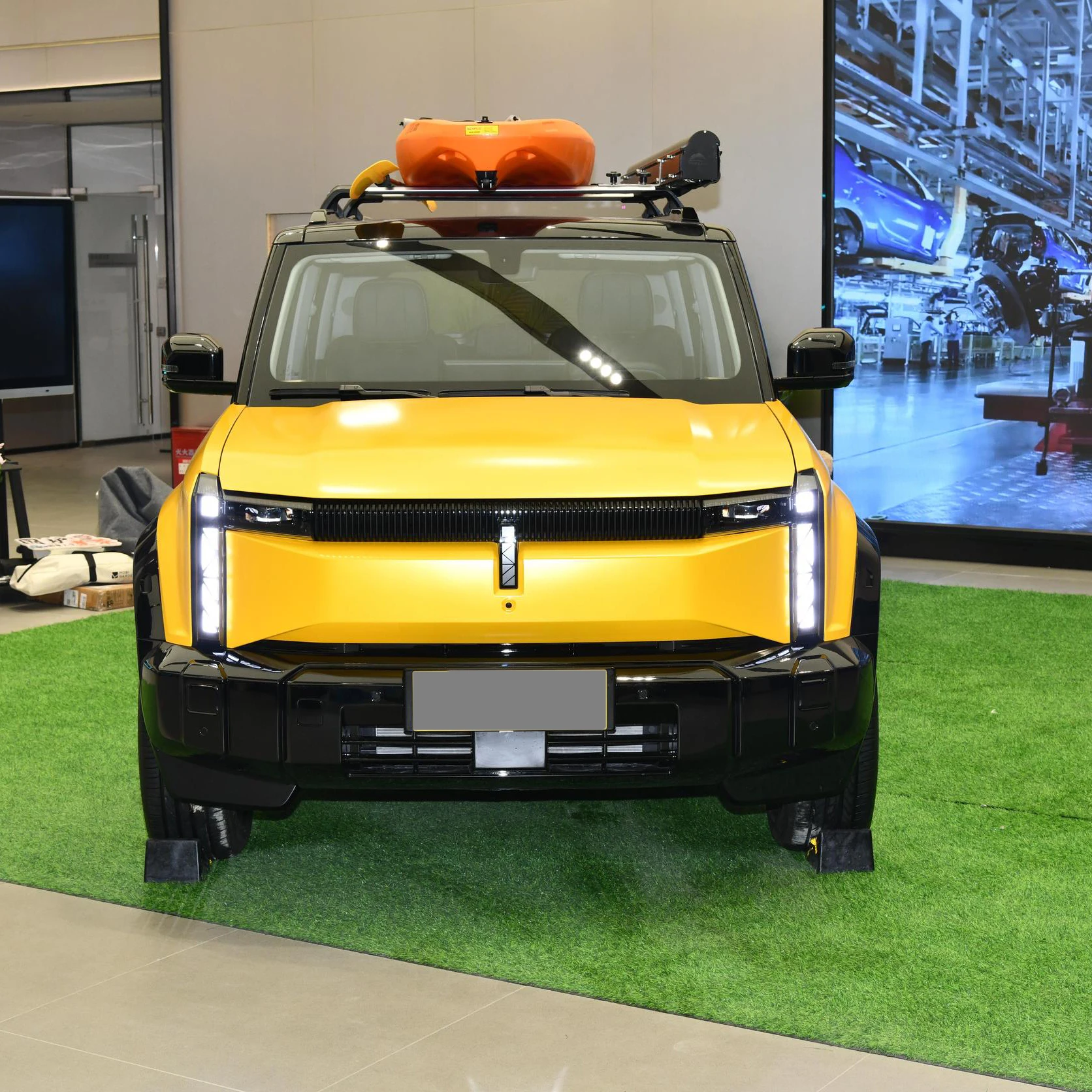 Электрический Автомобиль Chery Icar 03 большой дальности 5 мест 2024 для семейного внедорожника новый дизайн 4WD