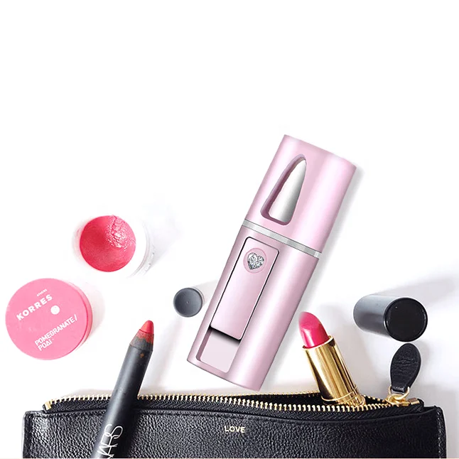 Портативный Перезаряжаемый Электрический отпариватель для лица мини-увлажнитель устройство ухода за кожей нано-распылитель тумана