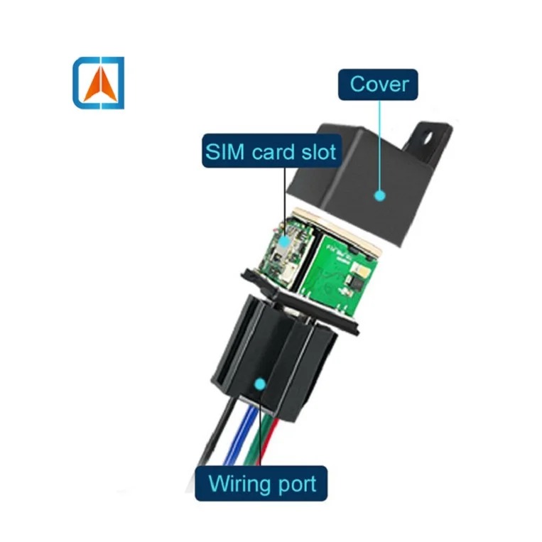 CJ720 CJGPS Logistics vehicle Battery car Small and easy to hide remote cut off power vehicle relay glonass cargo gps tracker