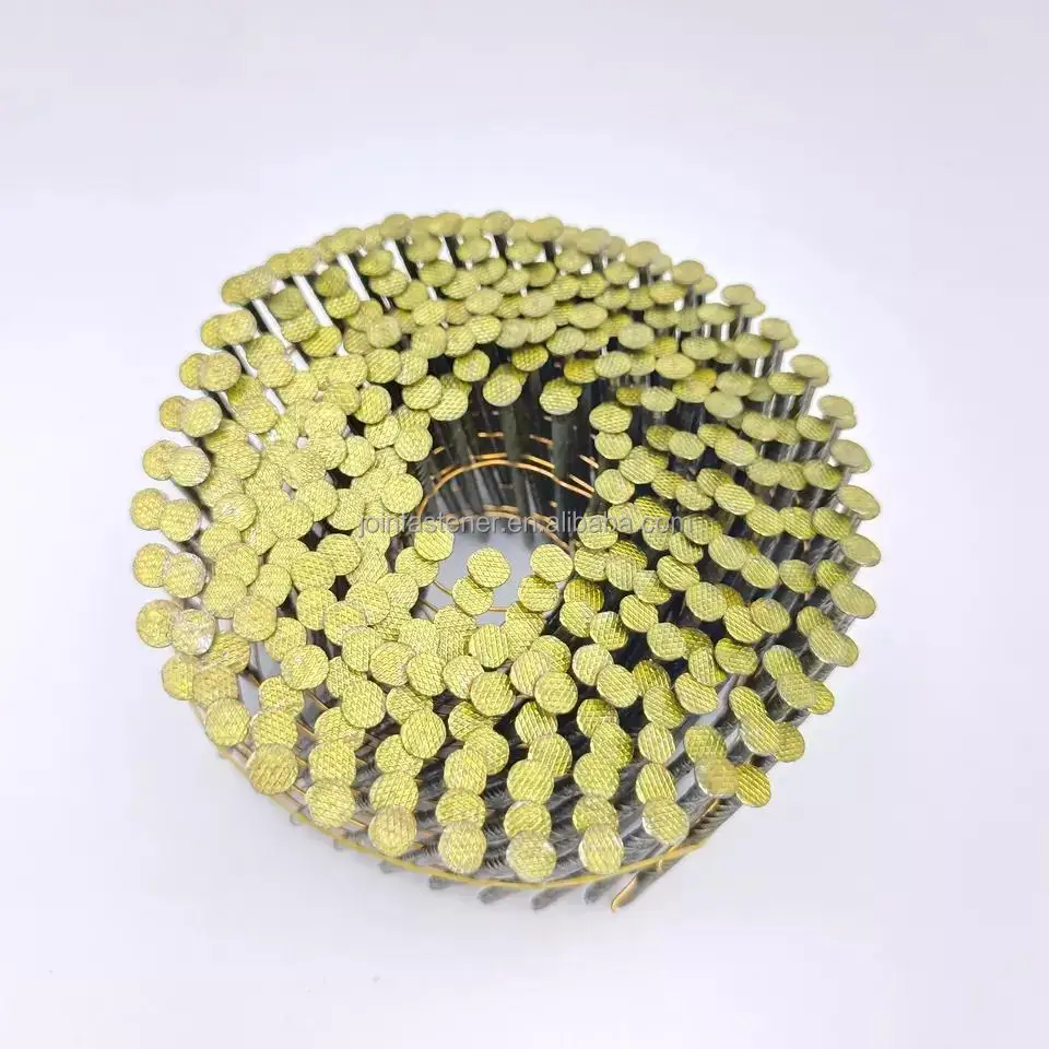 CLAVOS HELICOIDALES MANUFACTURER 2'x0.099' WIRE PALLET COIL NAILS