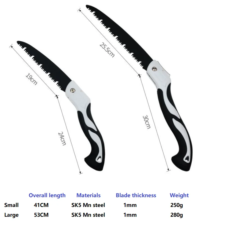 Folding s fruit tree saw Garden Pruning Saw