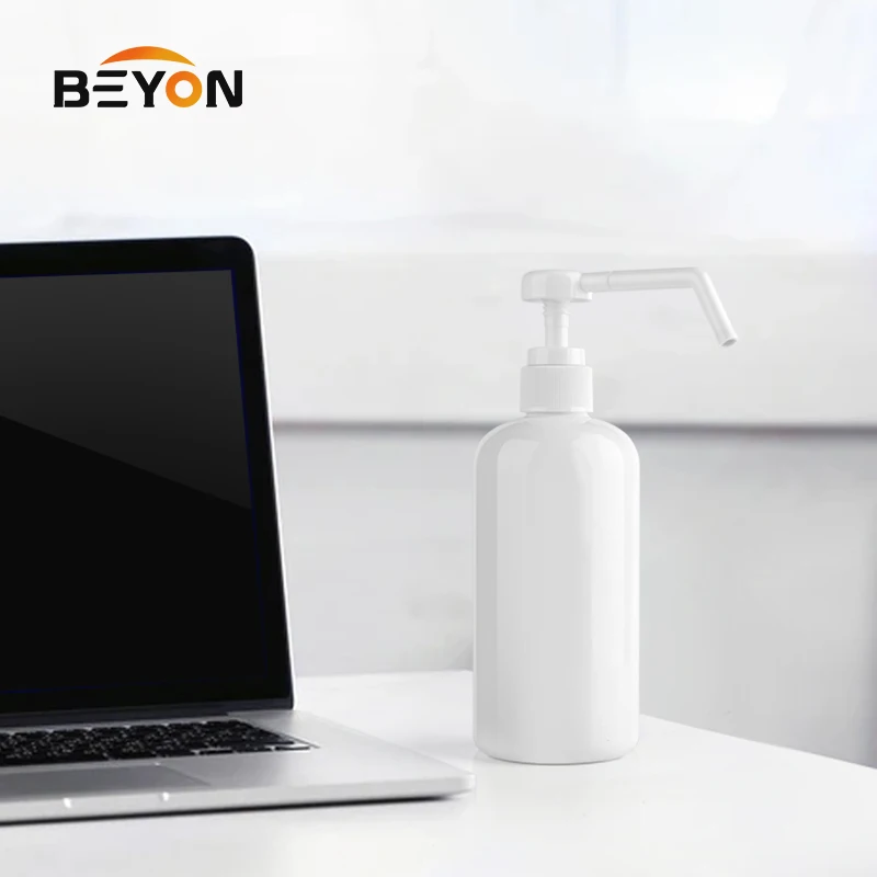 Recycled Pet Cylinder Packaging Cosmetic 500ml Plastic Shampoo Pump Lotion Bottle